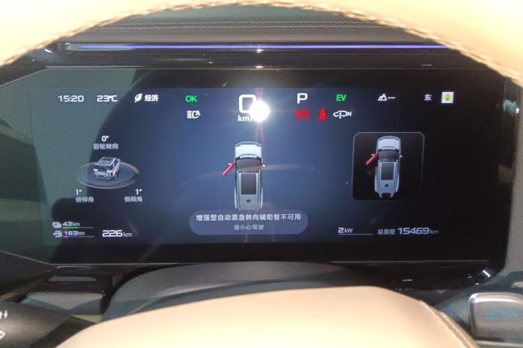 Used Formula Leopard 8 2025 Smart & Brave Flagship Edition 7 Seats Instrument Cluster