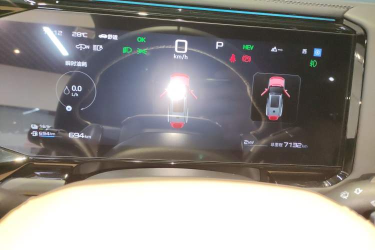 Used Formula Leopard 8 2025 Smart & Brave Flagship Edition 6 Seats Instrument Cluster