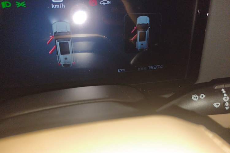 Used Formula Leopard 8 2025 Model Smart & Brave Flagship 5-Seater Odometer Close Up