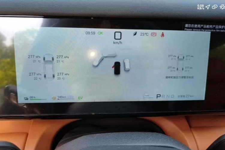 Used Formula Leopard Tai 7 2025 Model 200 km Two-Wheel Drive Max Edition Instrument Cluster