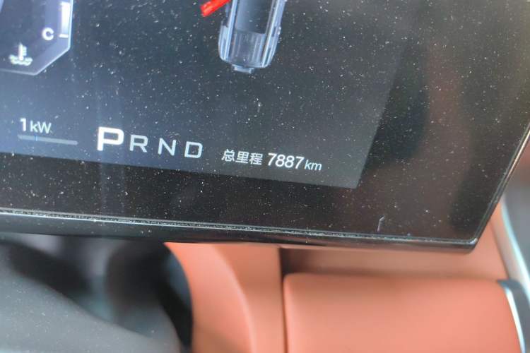 Used Formula Leopard Tai 7 2025 Model 200 km Two-Wheel Drive Max Edition Odometer Close Up