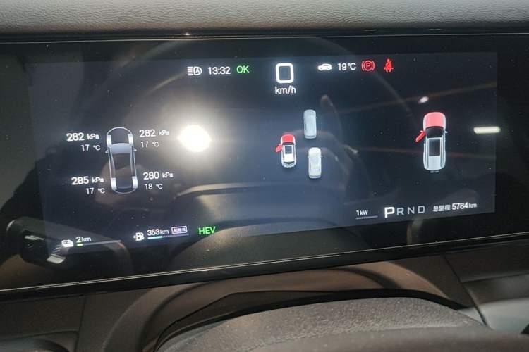Used Formula Leopard Tai 7 2025 Model 190 km Four-Wheel Drive Ultra Edition Instrument Cluster