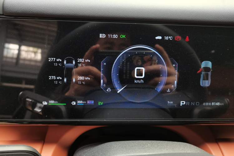 Used Formula Leopard Tai 7 2025 Model 190 km Four-Wheel Drive Ultra Edition Instrument Cluster