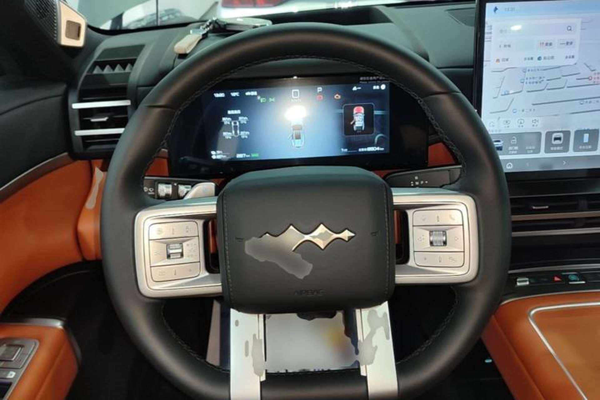 Used Formula Leopard Tai 7 2025 Model 190 km Four-Wheel Drive Ultra Edition Steering Wheel