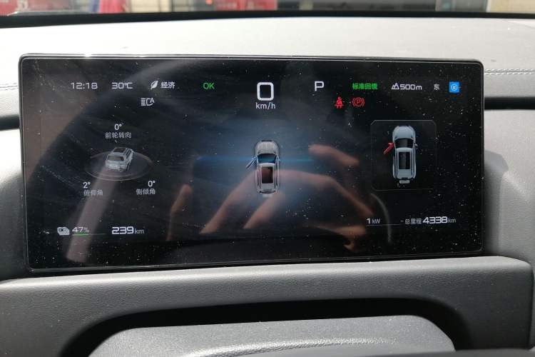 Used Formula Leopard Titanium 3 2025 501KM All-Wheel Drive Intelligent Driving Ultra Version Instrument Cluster