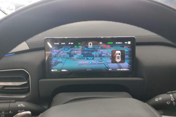 Used Formula Leopard Titanium 3 2025 501 km All-Wheel Drive Intelligent Driving Max Edition Instrument Cluster