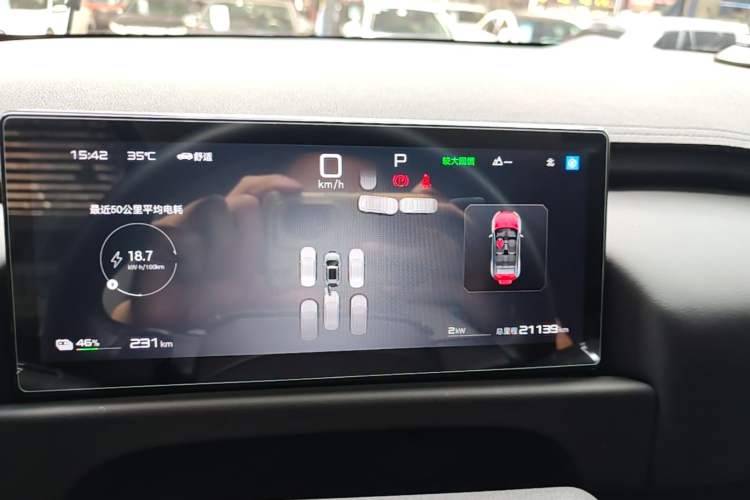 Used Formula Leopard Titanium 3 2025 501 km All-Wheel Drive Intelligent Driving Max Edition Instrument Cluster