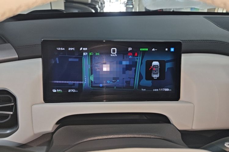Used Formula Leopard Titanium 3 2025 501KM All-Wheel Drive Intelligent Driving Ultra Version Instrument Cluster
