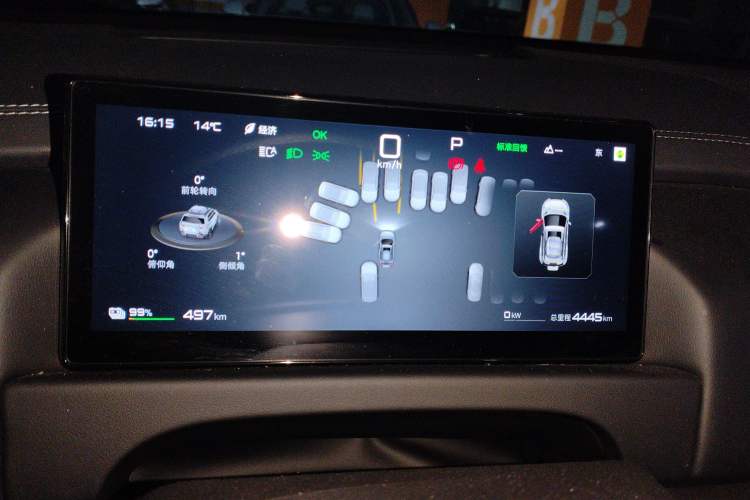 Used Formula Leopard Titanium 3 2025 501 km Four-Wheel Drive Drone Edition Instrument Cluster