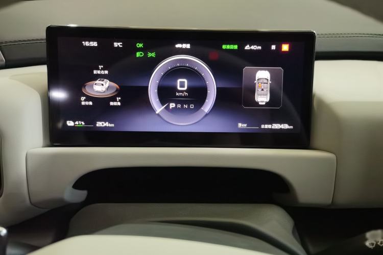 Used Formula Leopard Titanium 3 2025 501 km Range Rear-Wheel Drive Intelligent Driving Max Edition Instrument Cluster