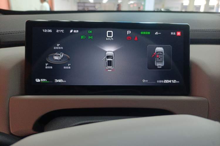 Used Formula Leopard Titanium 3 2025 501KM All-Wheel Drive Intelligent Driving Ultra Version Instrument Cluster