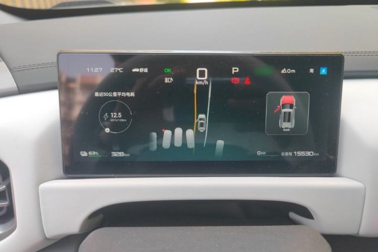 Used Formula Leopard Titanium 3 2025 501 km All-Wheel Drive Intelligent Driving Max Edition Instrument Cluster