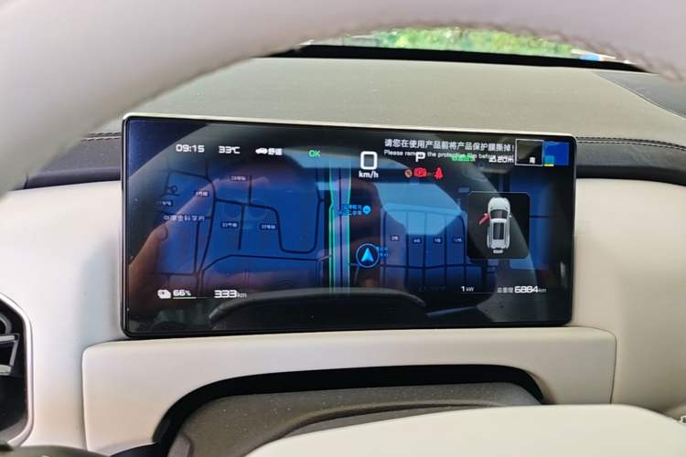 Used Formula Leopard Titanium 3 2025 501 km All-Wheel Drive Intelligent Driving Max Edition Instrument Cluster