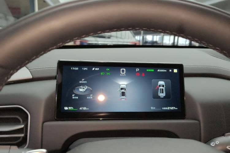 Used Formula Leopard Titanium 3 2025 501 km Range Rear-Wheel Drive Intelligent Driving Max Edition Instrument Cluster