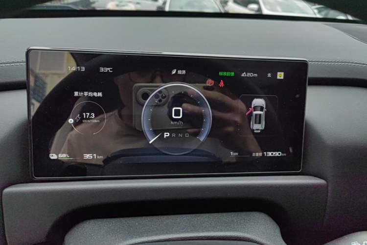 Used Formula Leopard Titanium 3 2025 501KM All-Wheel Drive Intelligent Driving Ultra Version Instrument Cluster