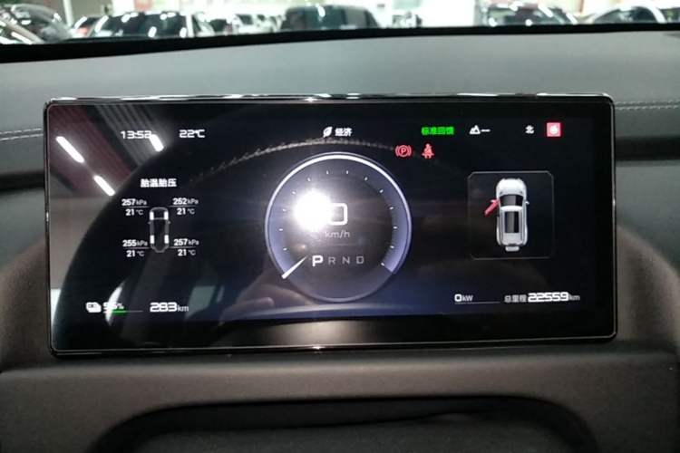 Used Formula Leopard Titanium 3 2025 501KM All-Wheel Drive Intelligent Driving Ultra Version Instrument Cluster