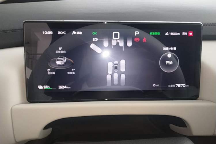 Used Formula Leopard Titanium 3 2025 501 km All-Wheel Drive Intelligent Driving Max Edition Instrument Cluster