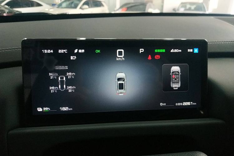 Used Formula Leopard Titanium 3 2025 501KM All-Wheel Drive Intelligent Driving Ultra Version Instrument Cluster