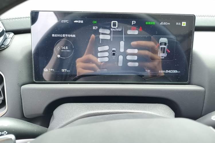 Used Formula Leopard Titanium 3 2025 501KM All-Wheel Drive Intelligent Driving Ultra Version Instrument Cluster