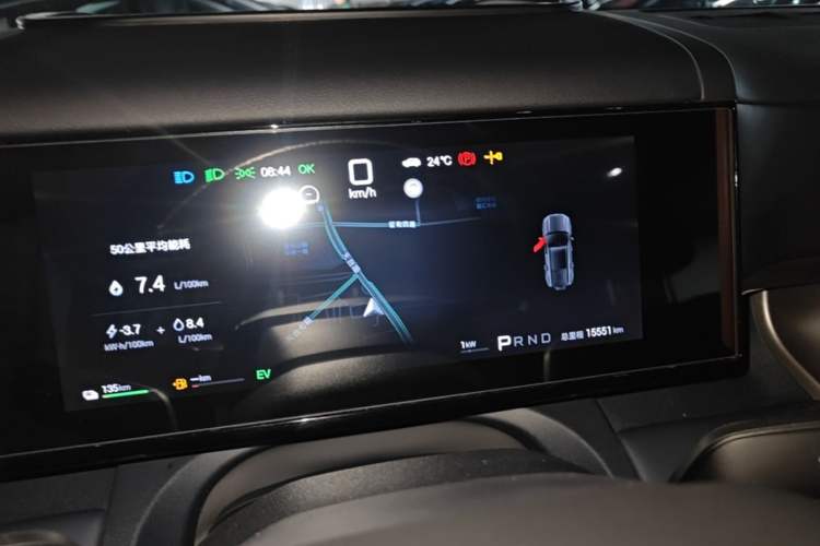 Used Formula Leopard Titanium 7 2025 Model 190 km Four-Wheel Drive Ultra Edition Instrument Cluster