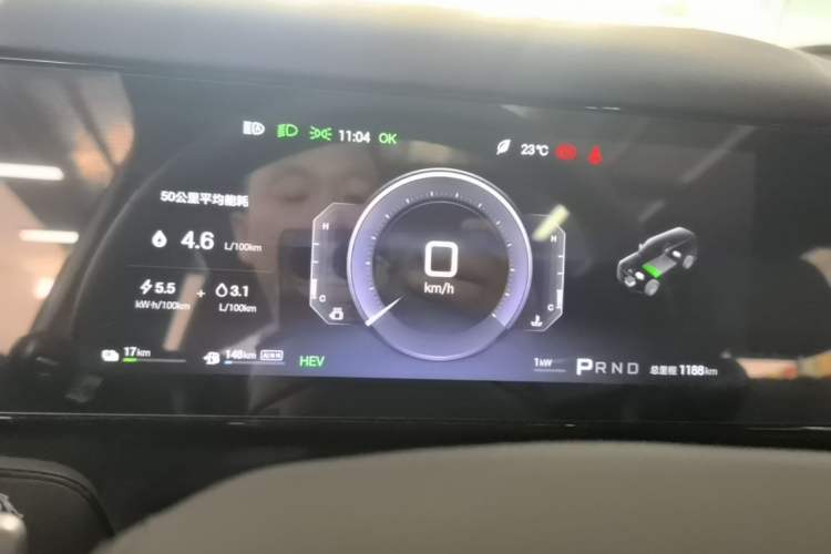 Used Formula Leopard Titanium 7 2025 Model 190 km Four-Wheel Drive Ultra Edition Instrument Cluster