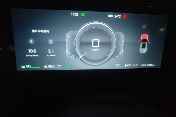 Used Formula Leopard Titanium 7 2025 Model 200 km Two-Wheel Drive Max Edition Odometer Close Up