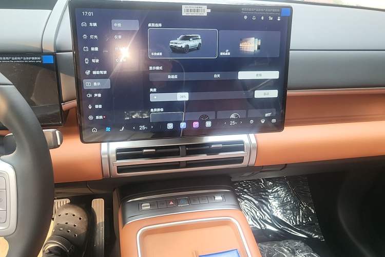 Used Formula Leopard Titanium 7 2025 Model 190 km Four-Wheel Drive Ultra Edition Audio And AC Panel