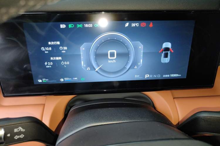 Used Formula Leopard Titanium 7 2025 Model 200 km Two-Wheel Drive Max Edition Instrument Cluster