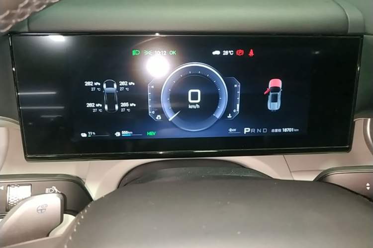 Used Formula Leopard Titanium 7 2025 Model 200 km Two-Wheel Drive Max Edition Instrument Cluster