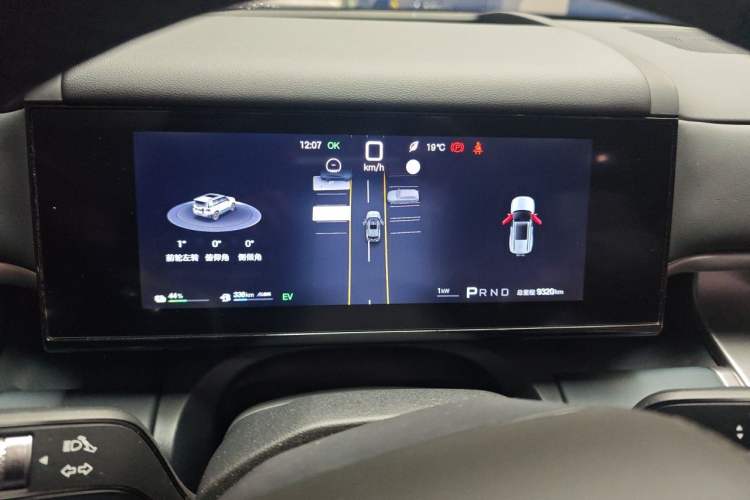 Used Formula Leopard Titanium 7 2025 Model 190 km Four-Wheel Drive Ultra Edition Instrument Cluster