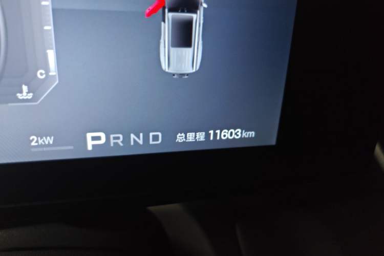 Used Formula Leopard Titanium 7 2025 Model 190 km Four-Wheel Drive Ultra Edition Odometer Close Up