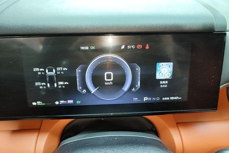 Used Formula Leopard Titanium 7 2025 Model 200 km Two-Wheel Drive Max Edition Instrument Cluster