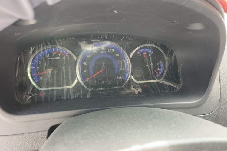 Used FORTHING CM7 2014 2.4L Manual Business Edition Odometer Close Up