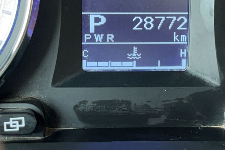 Used FORTHING CM7 2016 2.0T Automatic Luxury Edition Odometer Close Up