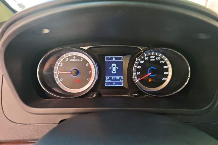 Used FORTHING CM7 2016 2.0T Automatic Luxury Edition Instrument Cluster