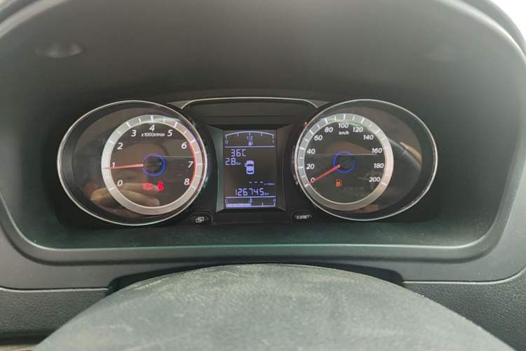 Used FORTHING CM7 2018 Revised Version 2.0T Manual Luxury Edition Instrument Cluster