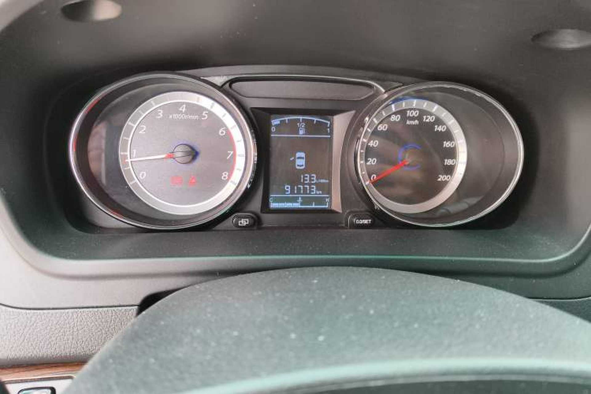 Used FORTHING CM7 2018 Classic Edition 2.0T Manual Luxury Model Odometer Close Up