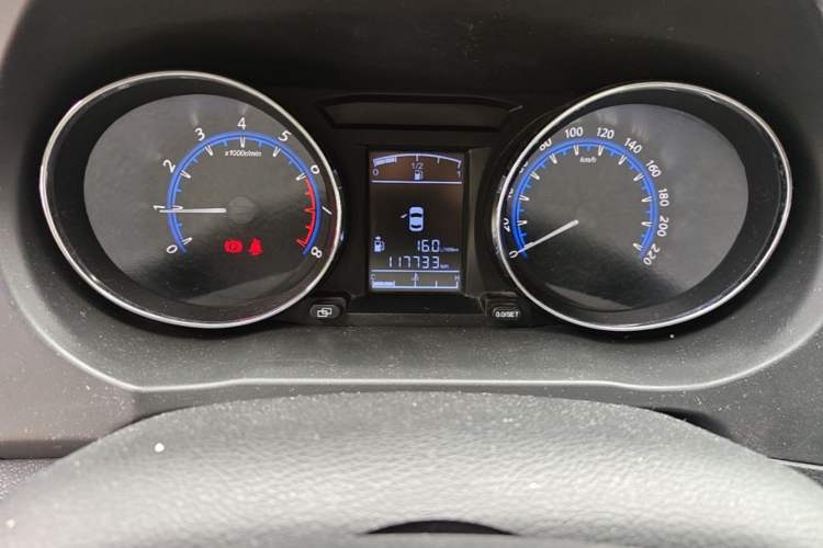 Used FORTHING F600 2016 F600 1.5T Luxury Edition Odometer Close Up