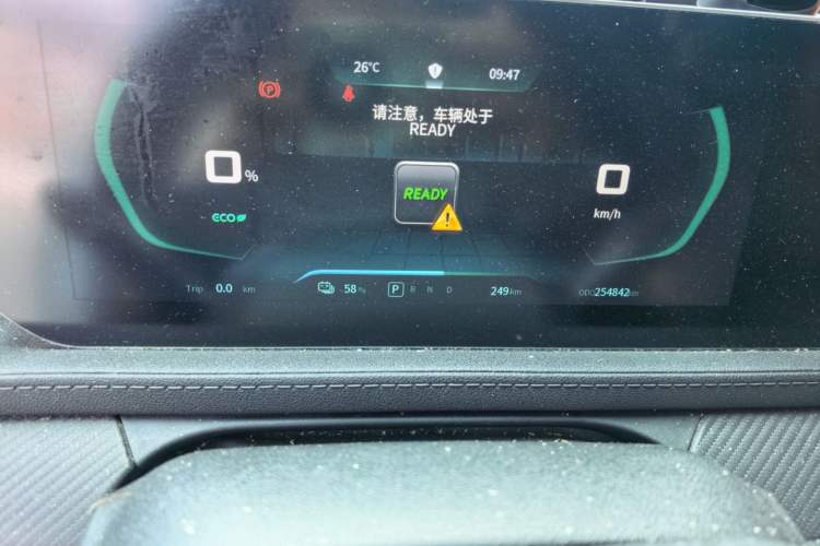 Used FORTHING Friday 2023 430 Elite Odometer Close Up