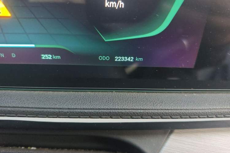 Used FORTHING Friday 2024 410+ Odometer Close Up