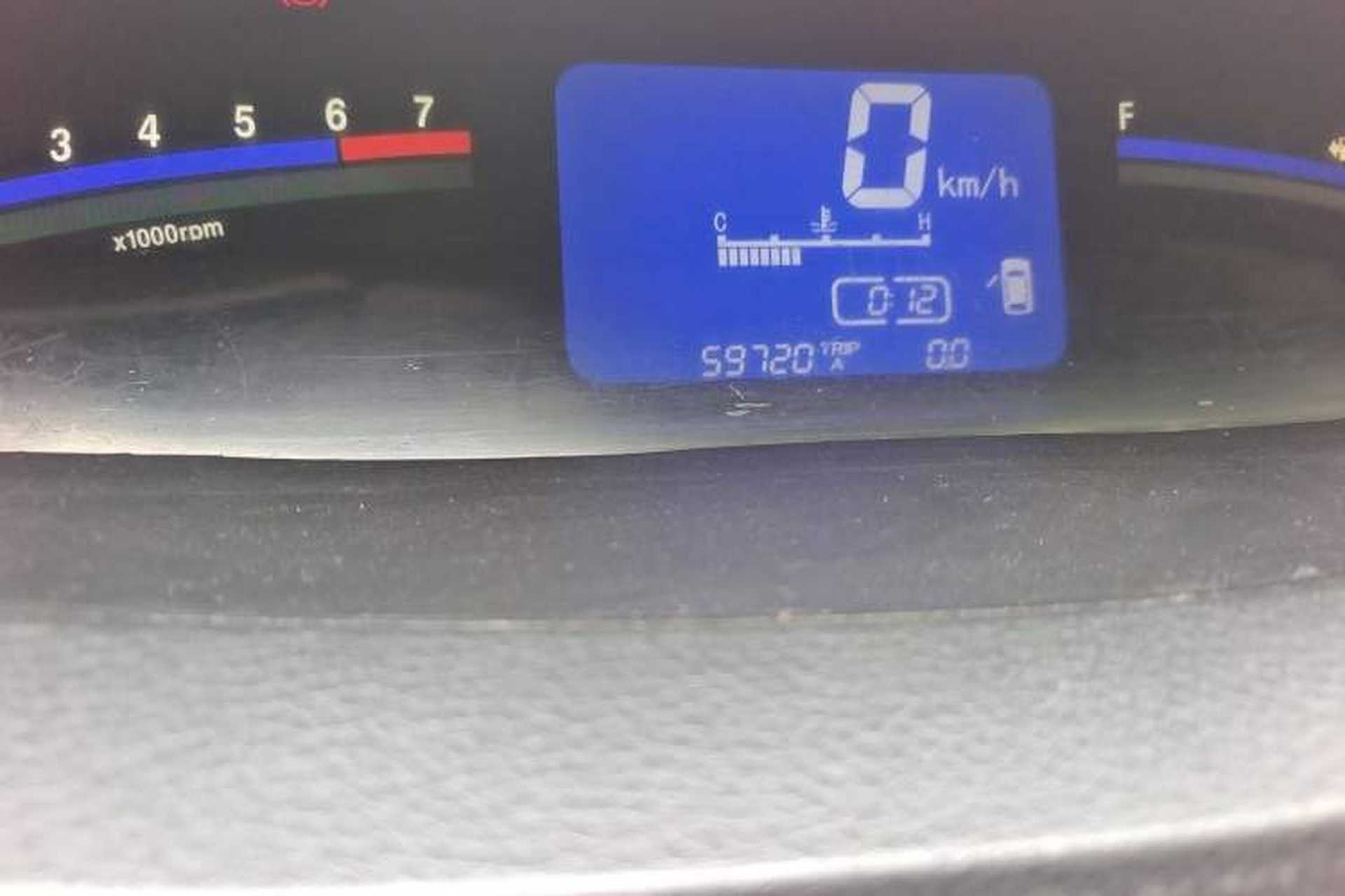 Used FORTHING Joyear 2010 1.5L Manual Standard Edition Odometer Close Up