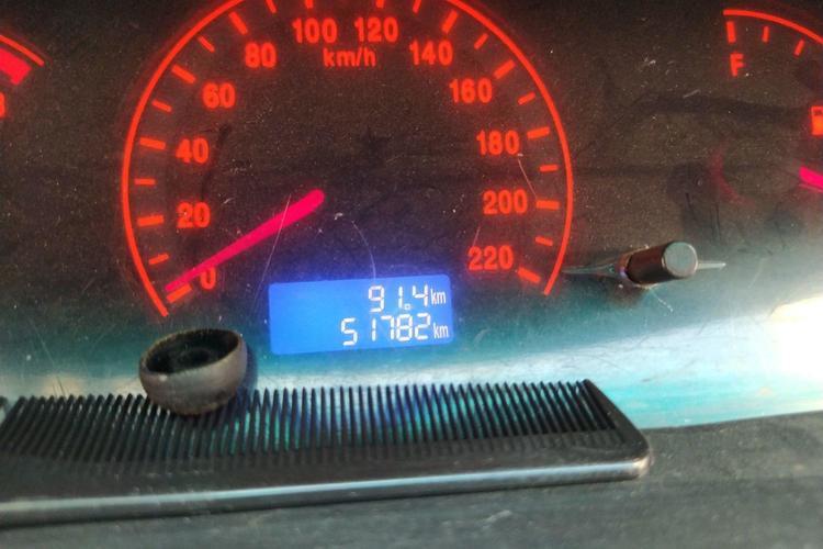 Used FORTHING Joyear 2011 1.5L Manual Luxury Edition Odometer Close Up