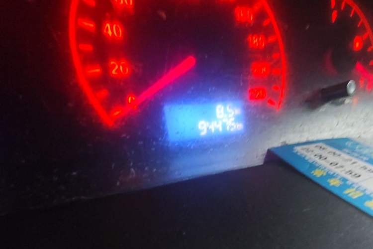 Used FORTHING Joyear 2011 1.5L Manual Standard Edition Odometer Close Up