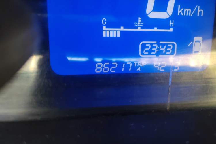 Used FORTHING Joyear 2012 XL 1.5L Manual Comfort Model Odometer Close Up
