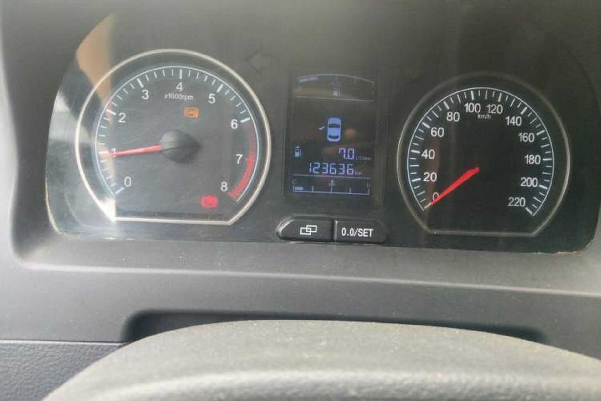 Used FORTHING Joyear 2014 XL Facelift 1.5L Manual Comfort Model Odometer Close Up