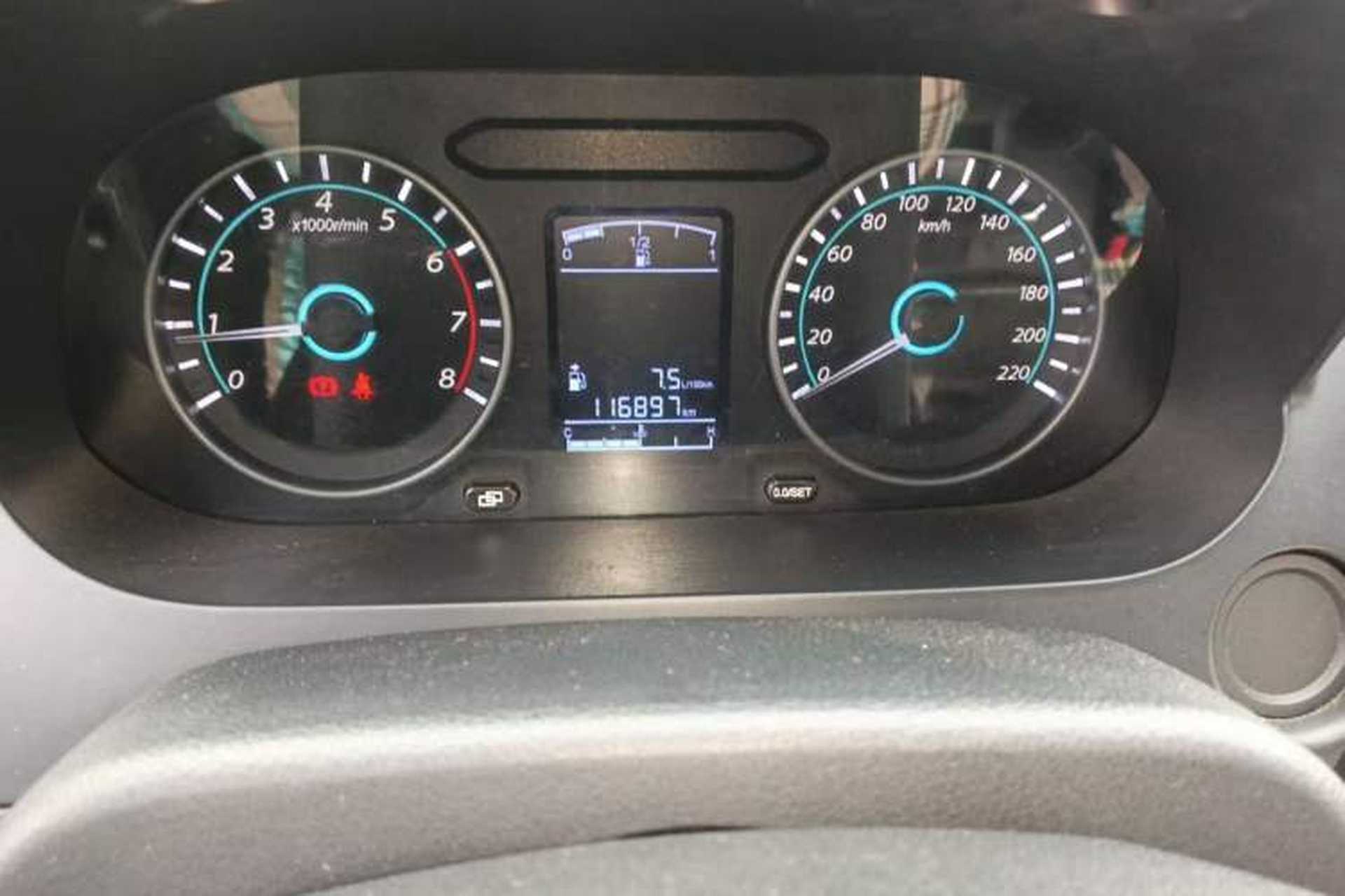 Used FORTHING Joyear S50 2014 1.5L Manual Luxury Model Odometer Close Up