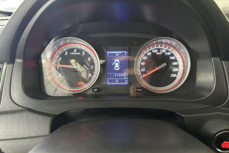 Used FORTHING Joyear S50 2017 1.5L Manual Luxury Model Odometer Close Up