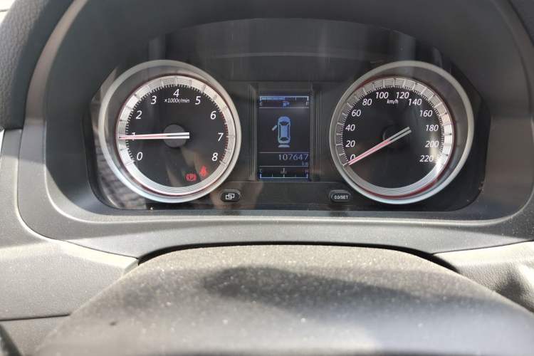 Used FORTHING Joyear S50 2017 1.5L Manual Luxury Version Odometer Close Up