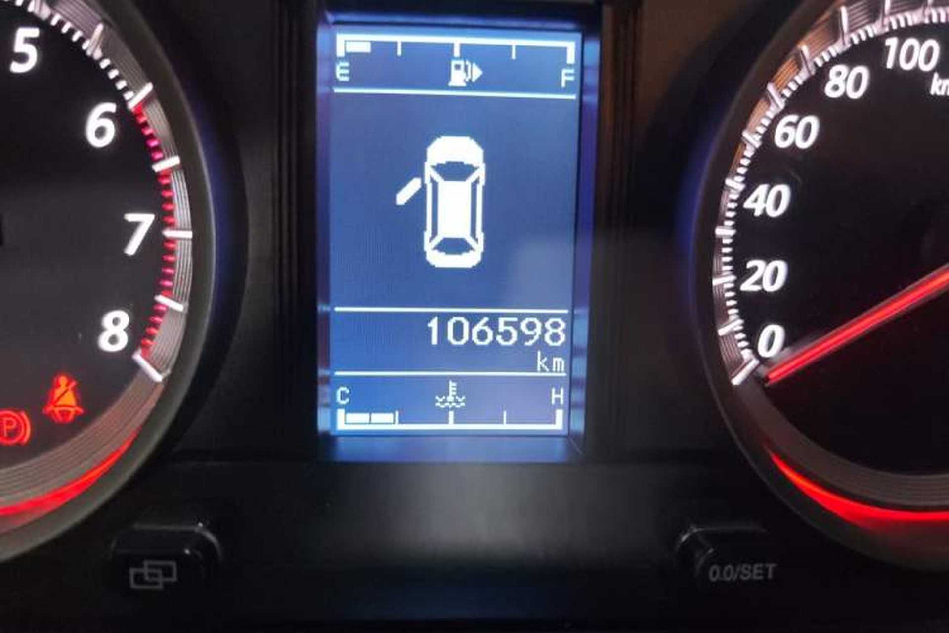 Used FORTHING Joyear S50 2017 1.5L Manual Luxury Version Odometer Close Up