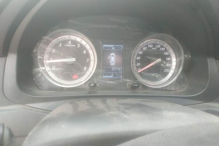 Used FORTHING Joyear S50 2017 1.5L Manual Luxury Version Odometer Close Up